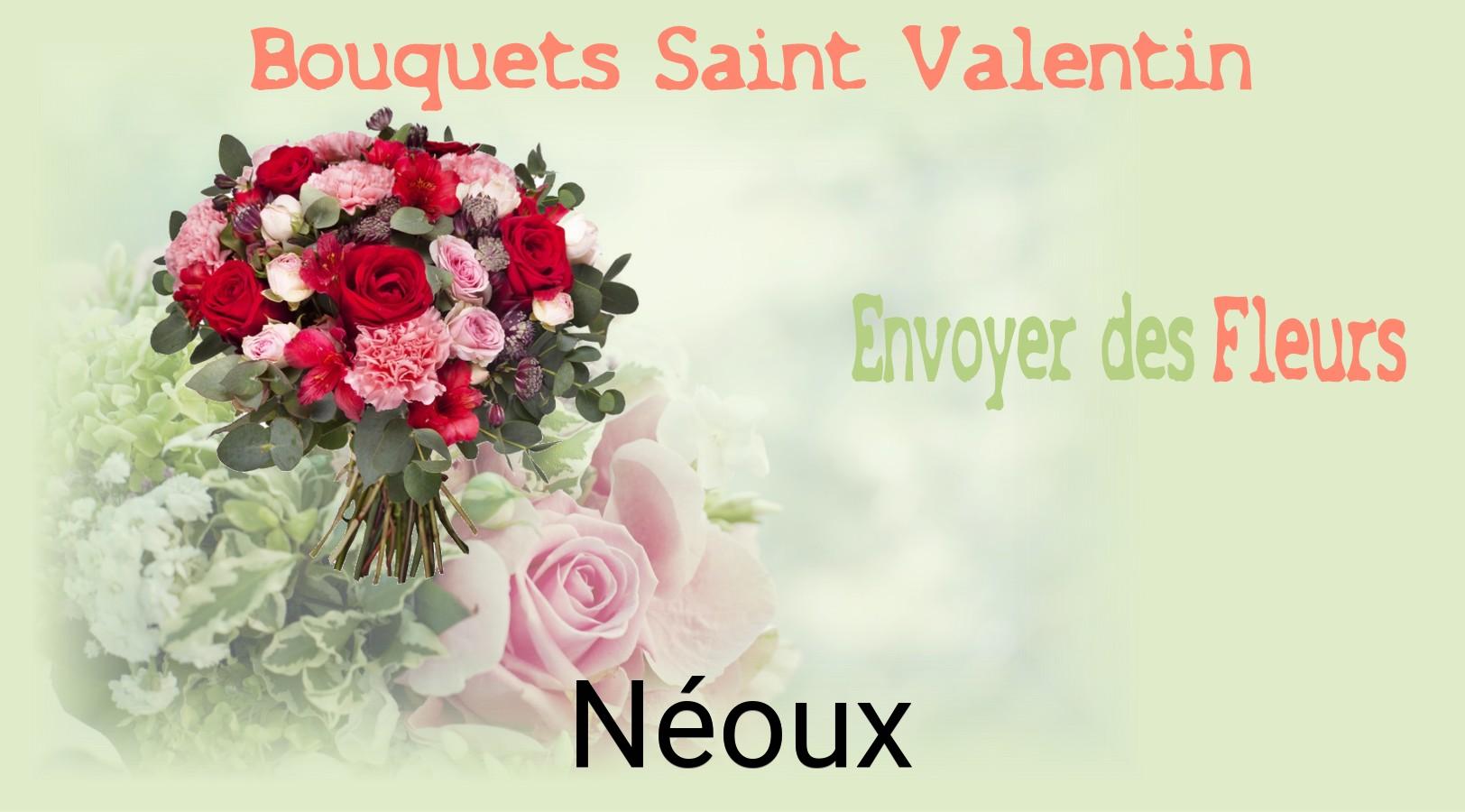 Roses de Saint-Valentin livrées à Néoux